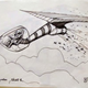 Illustration for article titled Chris Foss Designed Totally Thrilling Rocket Sled Art For emFlash Gordon/em
